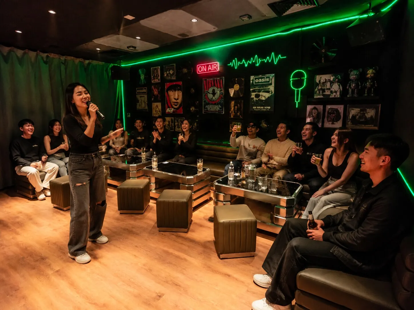Large Room at REC. Studio Bar